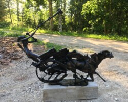 Tehtud tööd: pronksivalu, viimistlus
Foto: Bruno Kadak